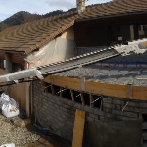 Photo coulage béton