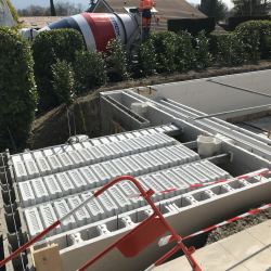 Toiture du local technique