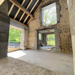 Ouverture intérieure terminée