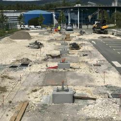 Alignement des massifs