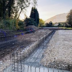 Coulage des fondations