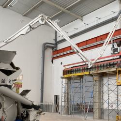 Coulage de la poutre linteau