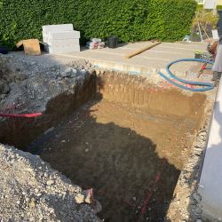 Terrassement terminé